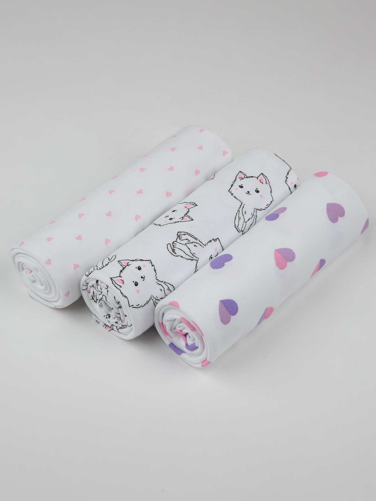 Пелёнка inlovery трикотаж 85х100 см 3 шт. - фото 10