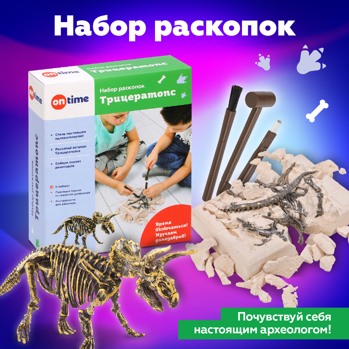 Набор для раскопок ON TIME - фото 1