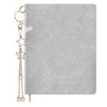 Дневник школьный Феникс + Брелок на сером