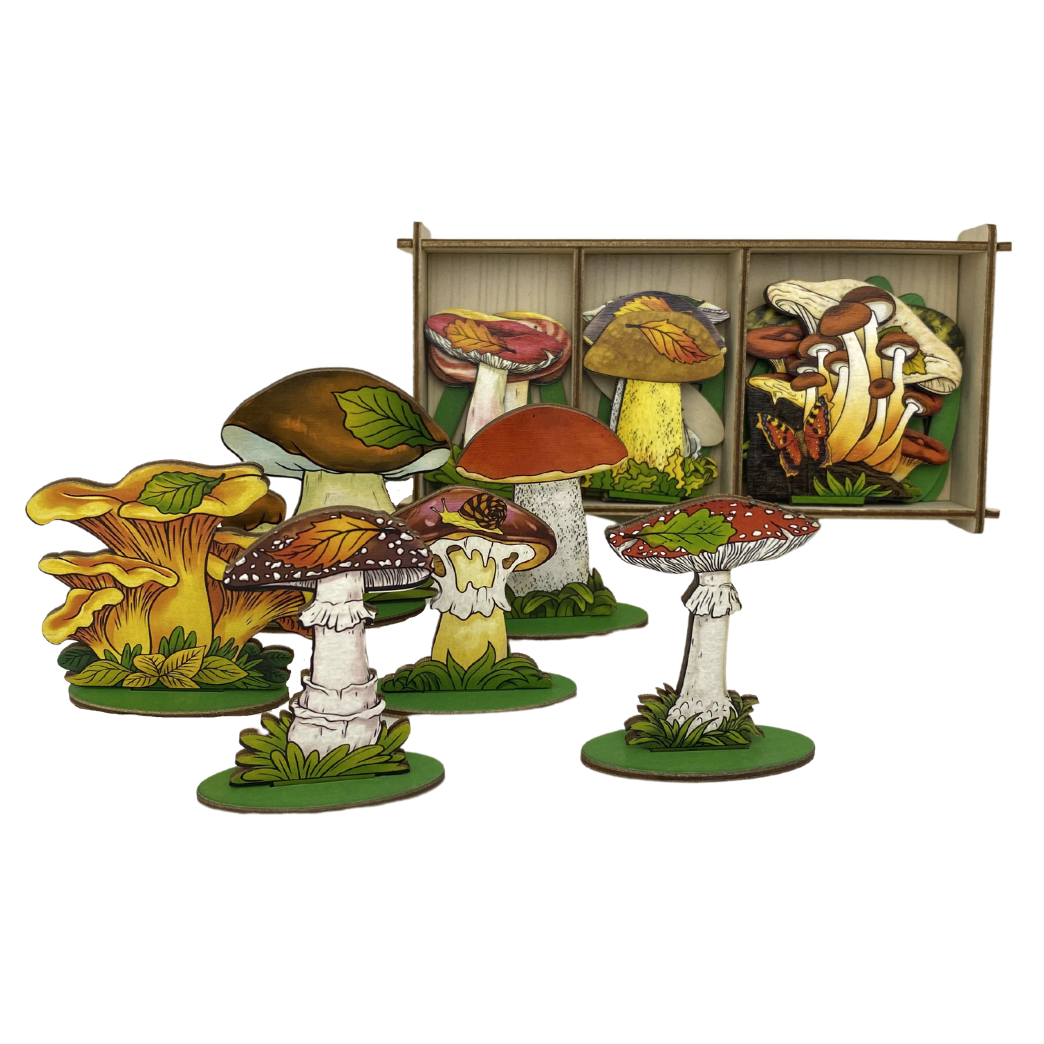 Игрушка Нескучные игры Грибы - фото 1