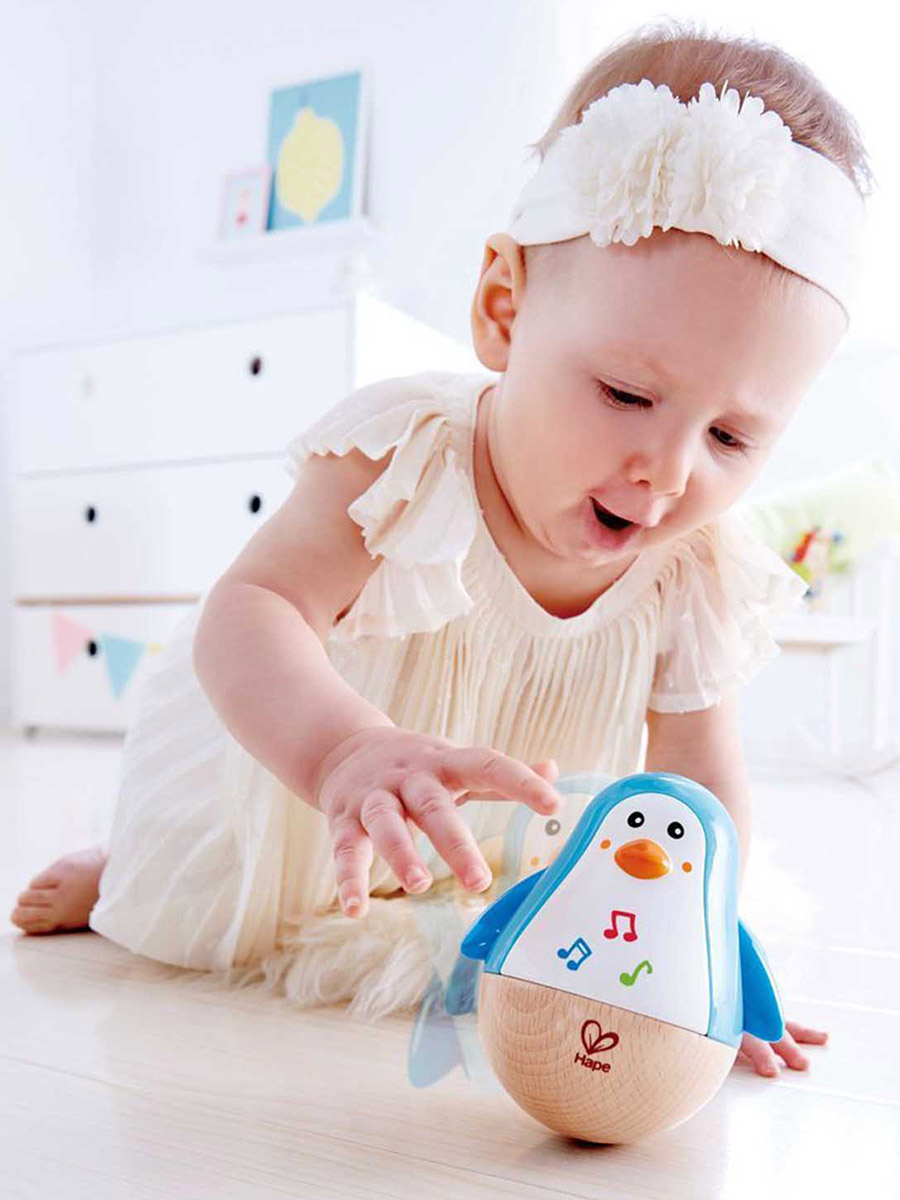 Игрушка Hape неваляшка Пингвин - фото 1