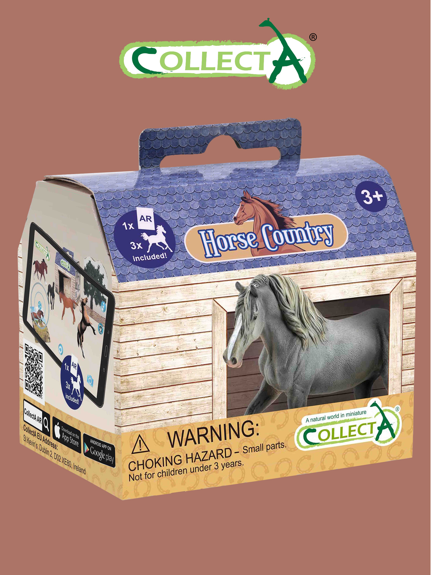 Игровой набор Collecta мини-дом для лошадей - фото 1