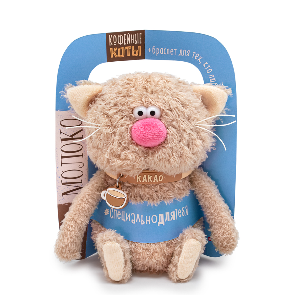 Игрушка мягкая BUDI BASA котик 16 см - фото 4