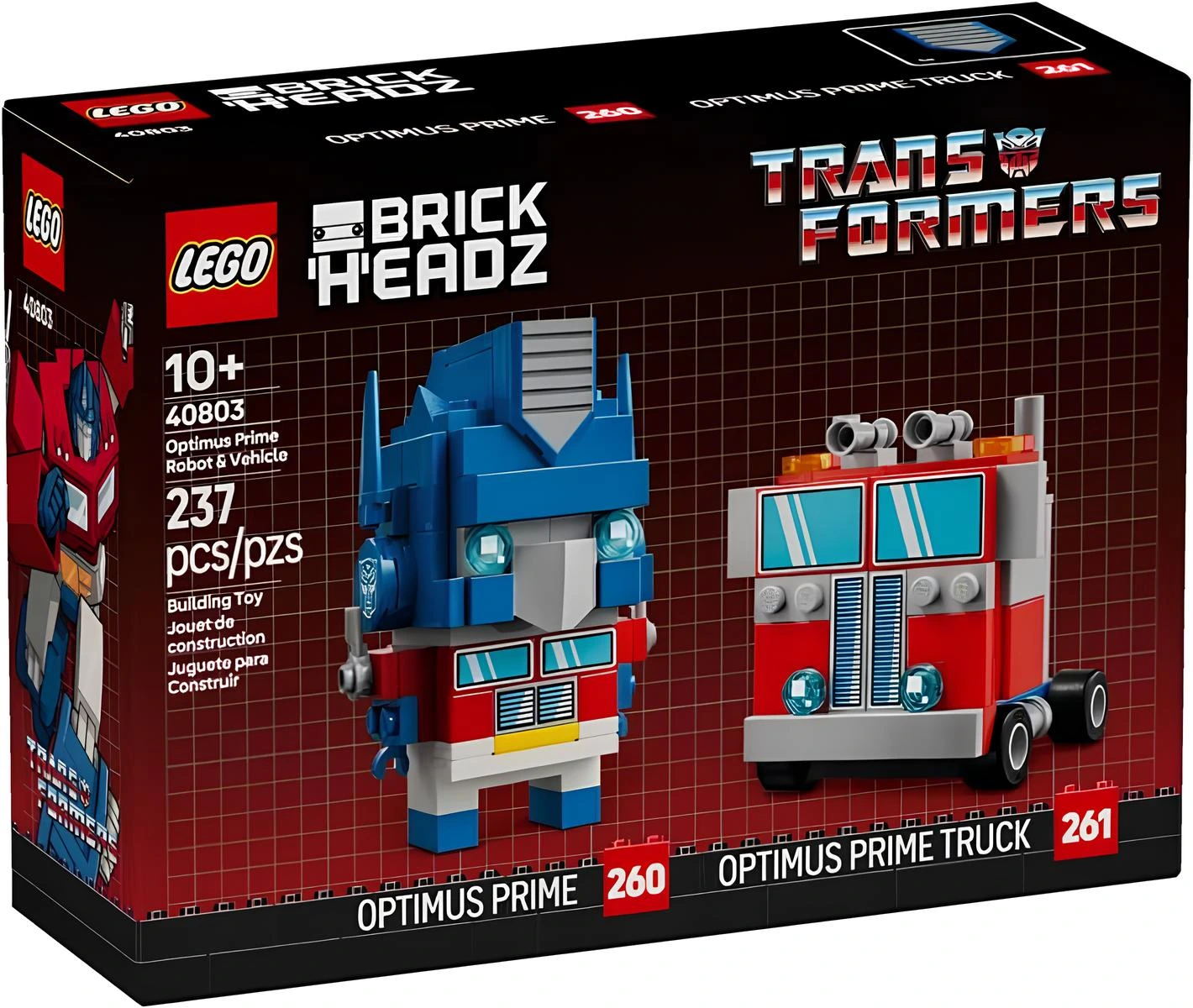 Конструктор LEGO BrickHeadz 40803 237 дет. - фото 1