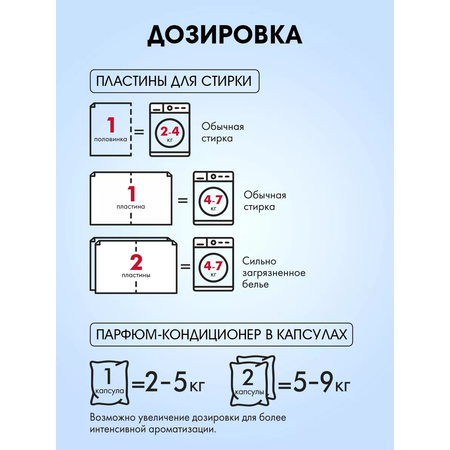 Салфетки для стирки NAMZA Универсальный 0.045 кг