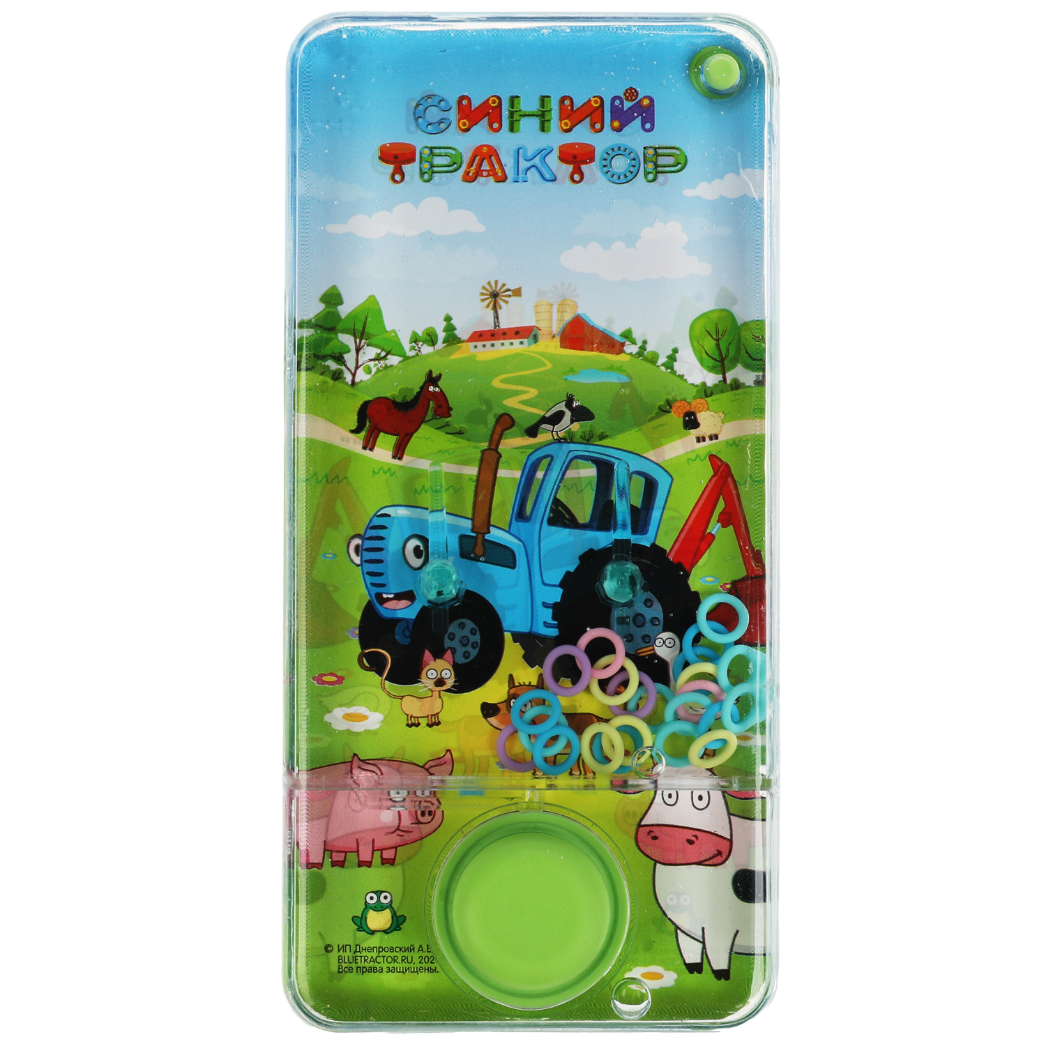 Игра настольная Играем вместе Синий трактор Пинбол с водой 343150 - фото 2