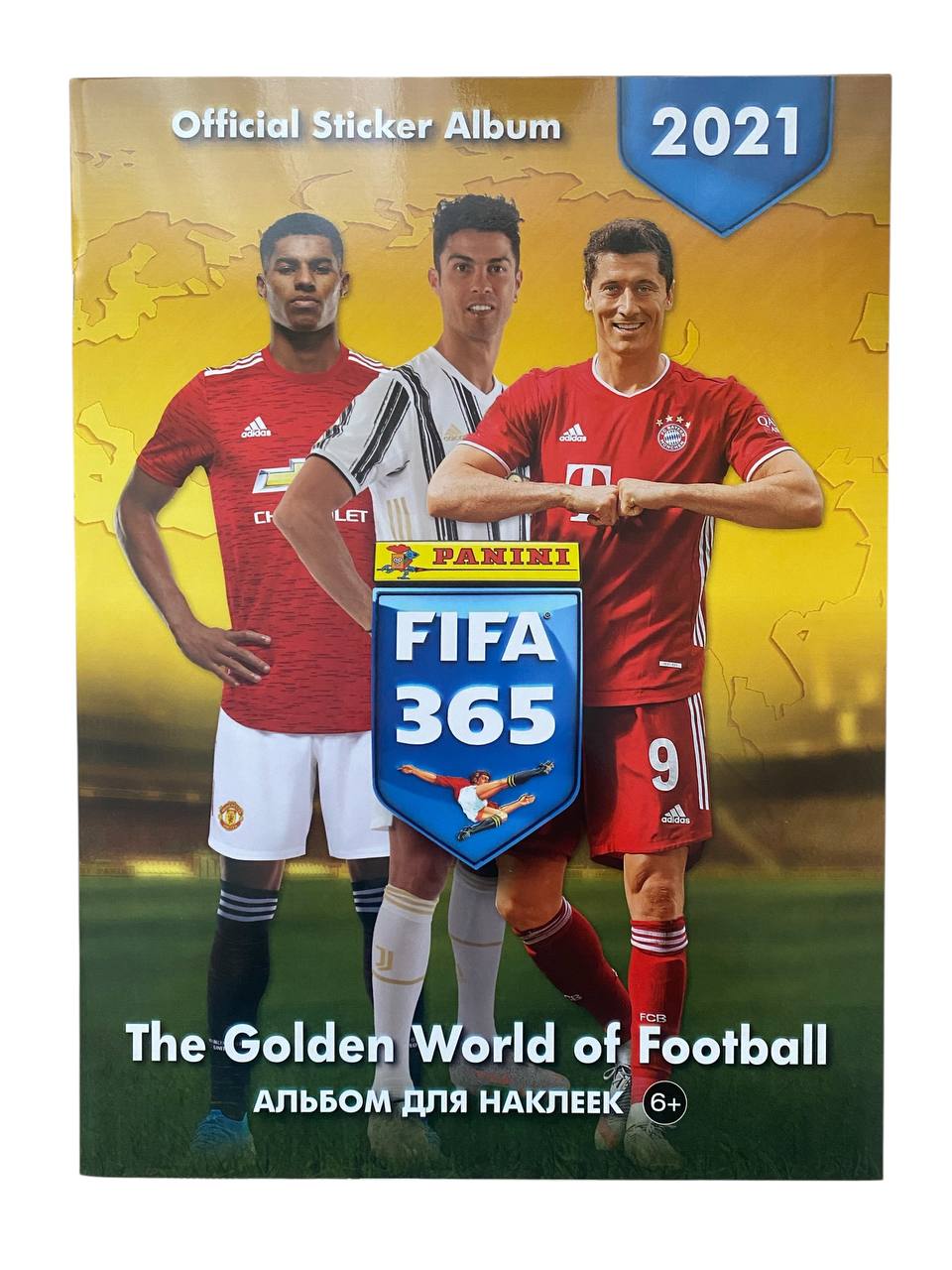 Изображение товара Пустой альбом для наклеек FIFA 365 2021 от Panini на русском языке