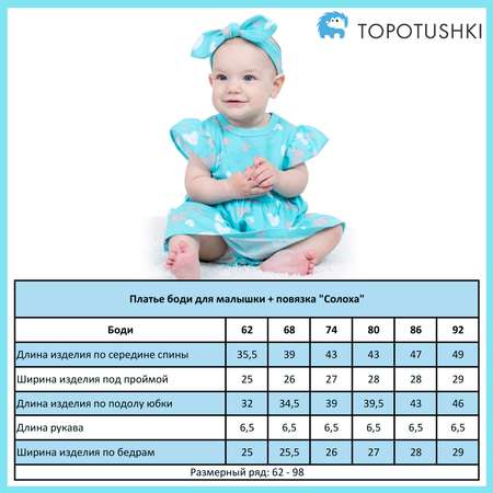 Платье-боди TOPOTUSHKI