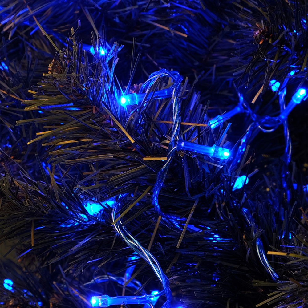 Гирлянда SH Lights Нить 100 синих LED 5м - фото 4