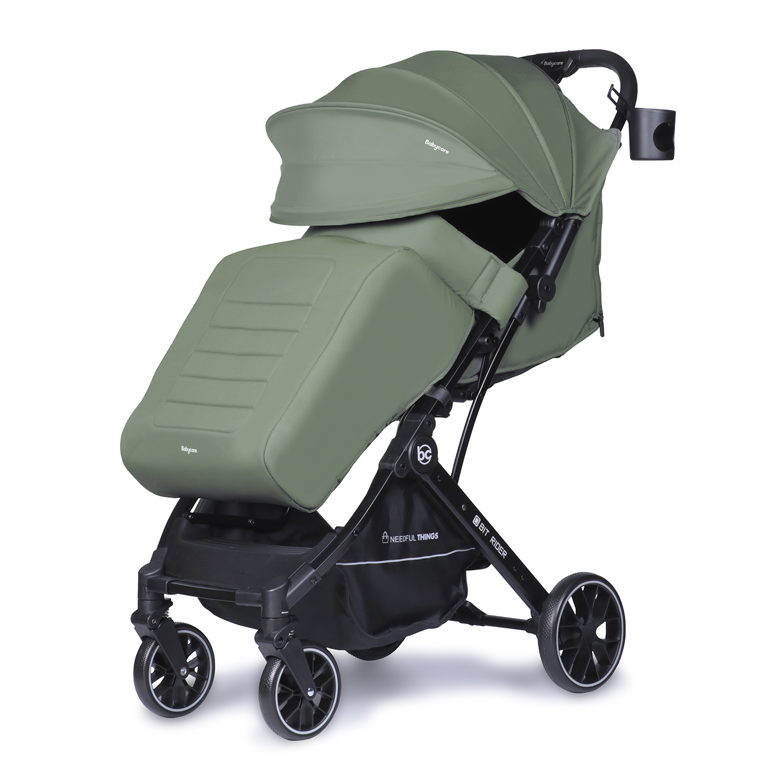 Коляска прогулочная BabyCare Q'bit хаки хаки - фото 2