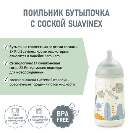Бутылочка Suavinex Anti-Colic 270 мл