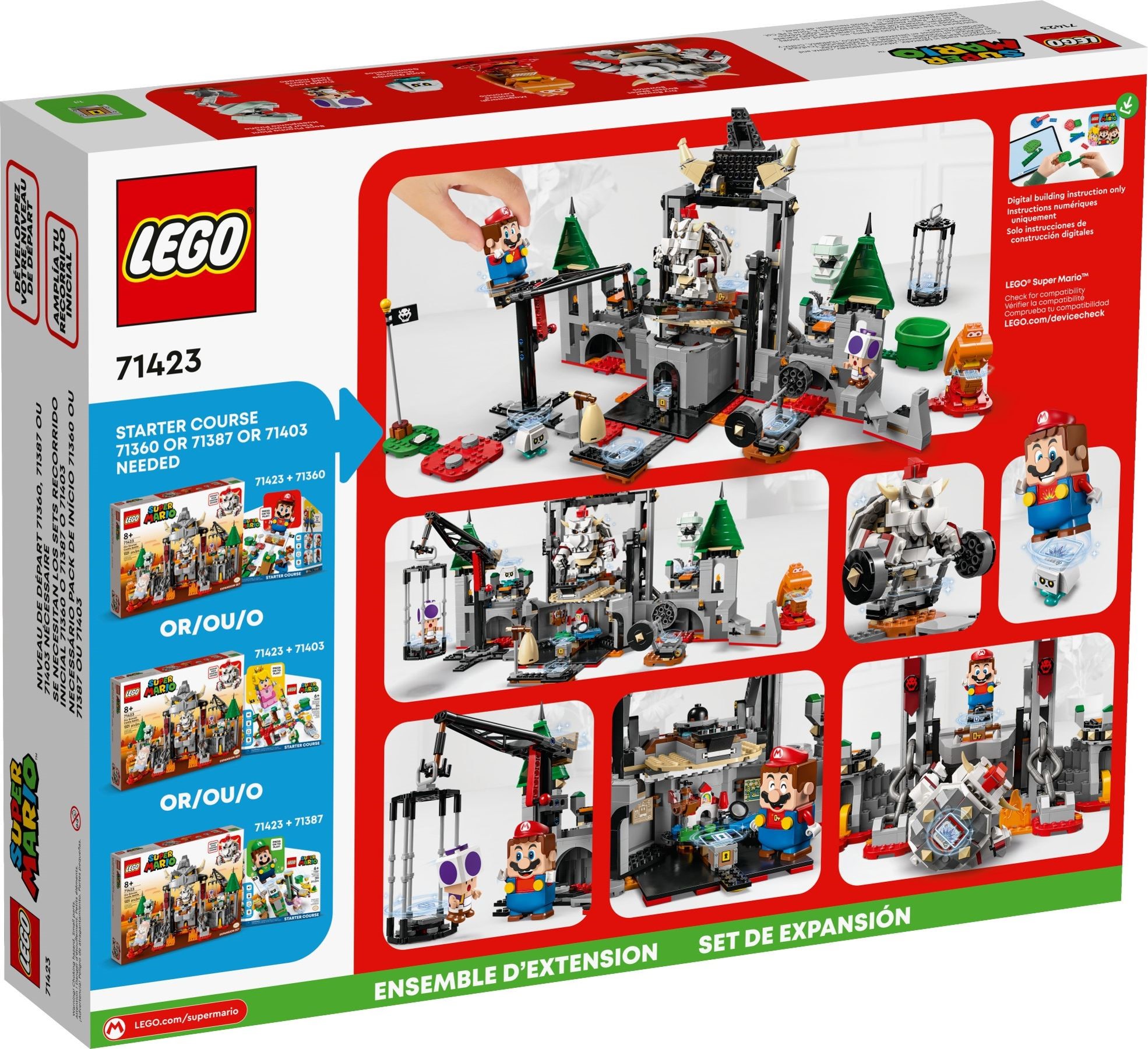 Конструктор LEGO Super Mario 71423 1321 дет. - фото 2
