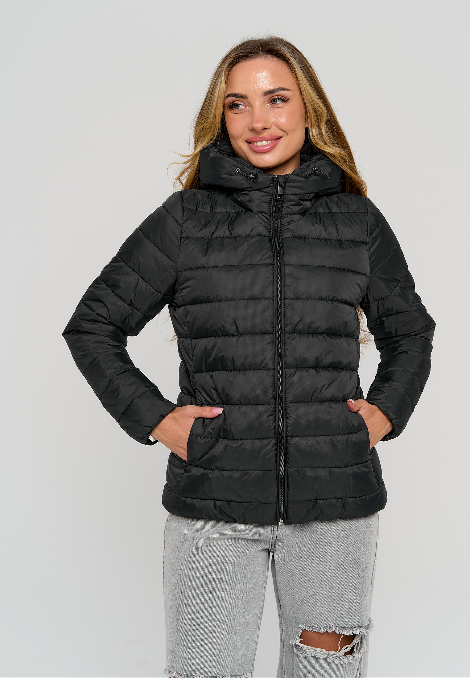 Куртка Stylish AMADEO AJ-8507-черный - фото 1