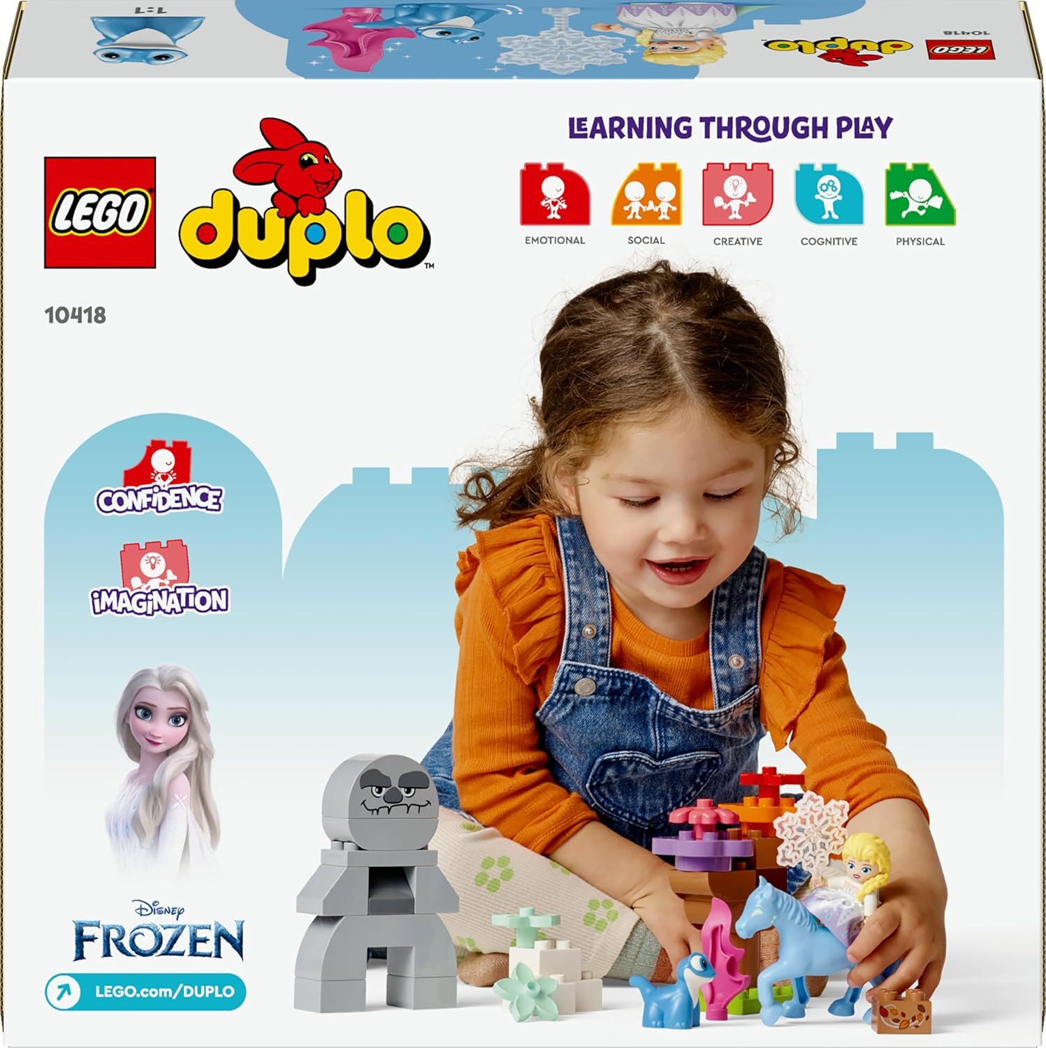 Конструктор LEGO DUPLO Эльза и Бруни 31 дет. - фото 4