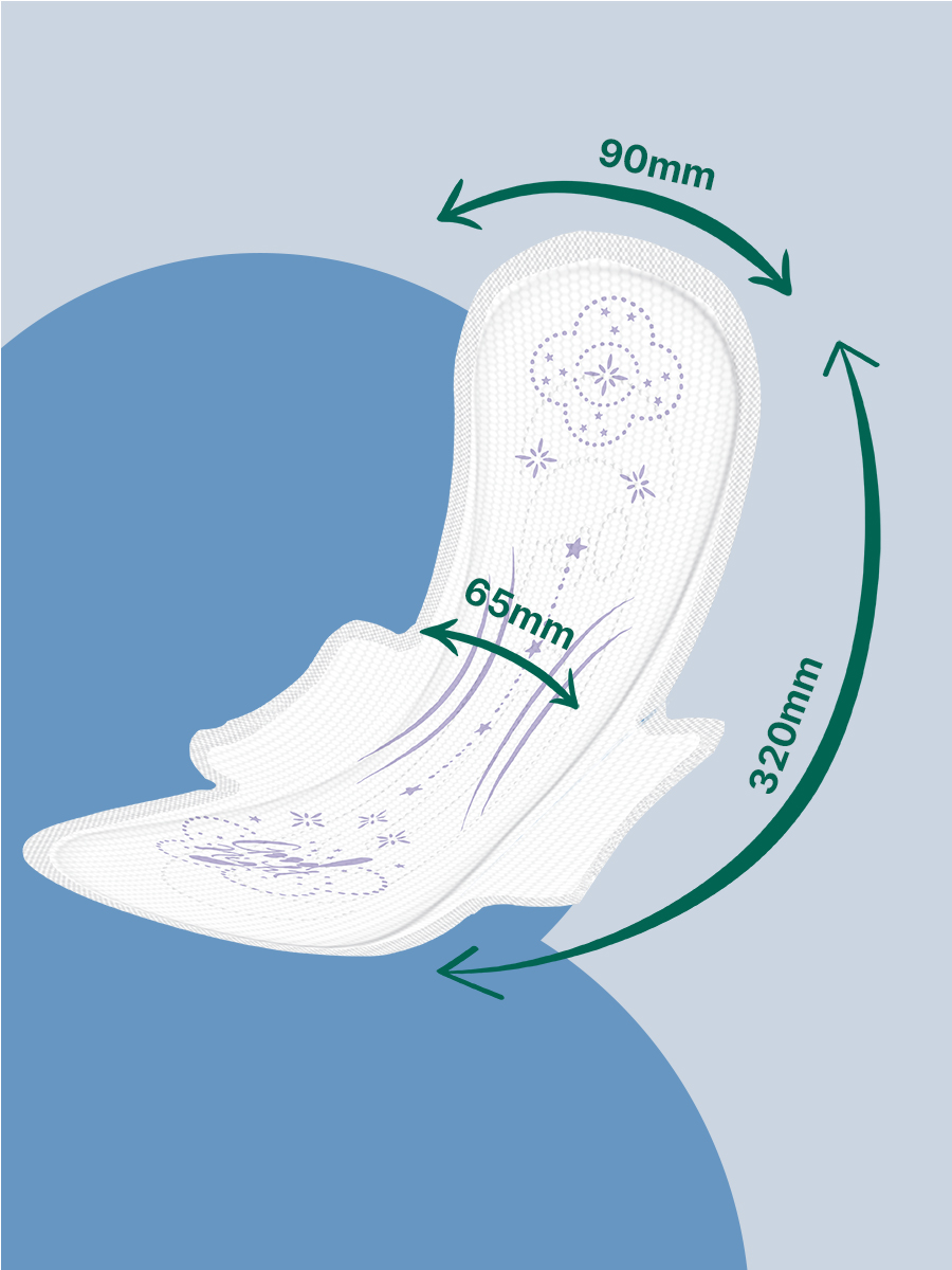 Ночные ультратонкие прокладки Ola! Silk Sense Ultra Night - фото 3