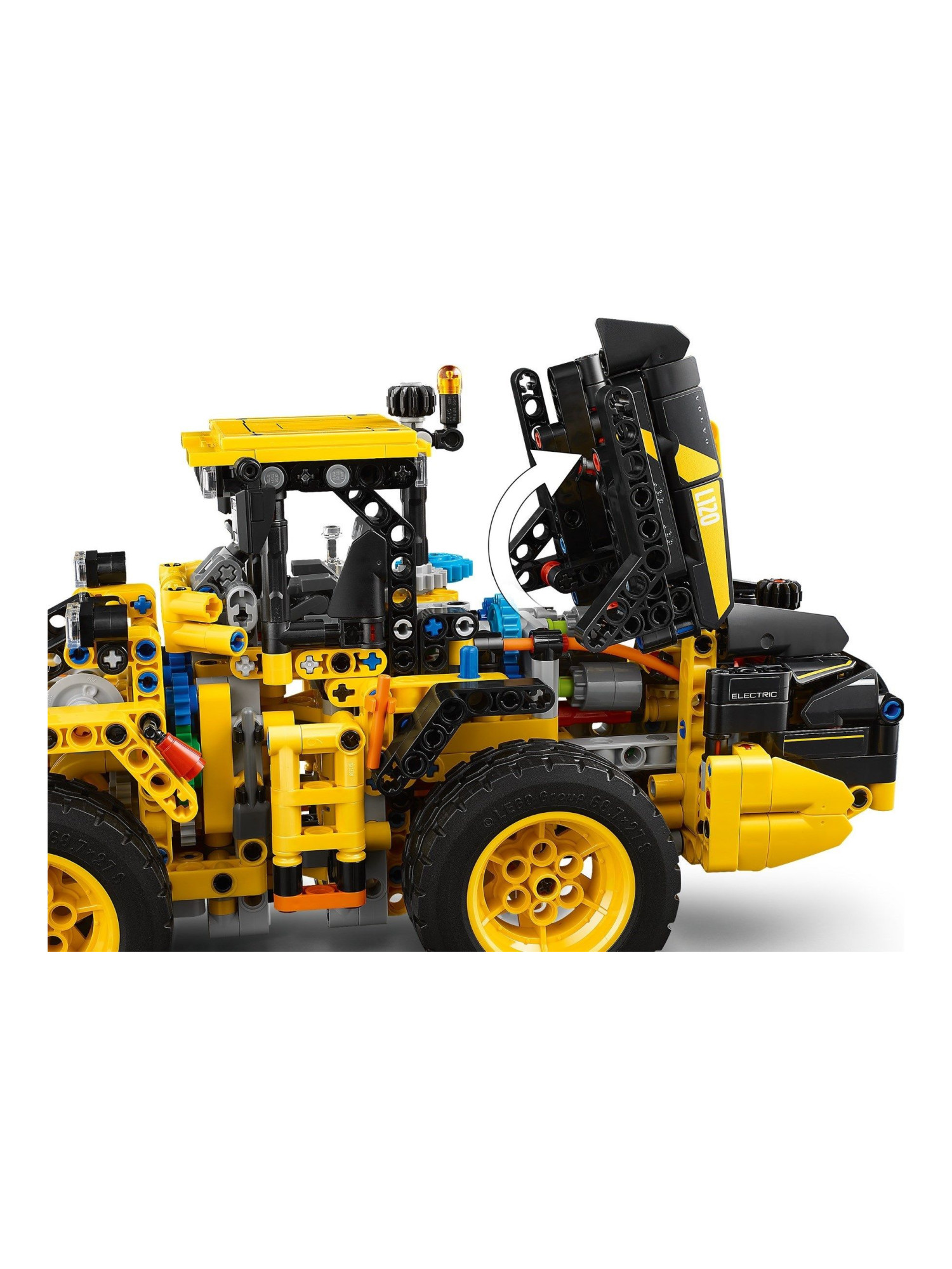 Конструктор LEGO Technic Погрузчик Volvo L120 973 дет. - фото 8