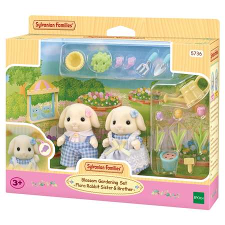 Игровой набор Sylvanian Families Цветочные кролики