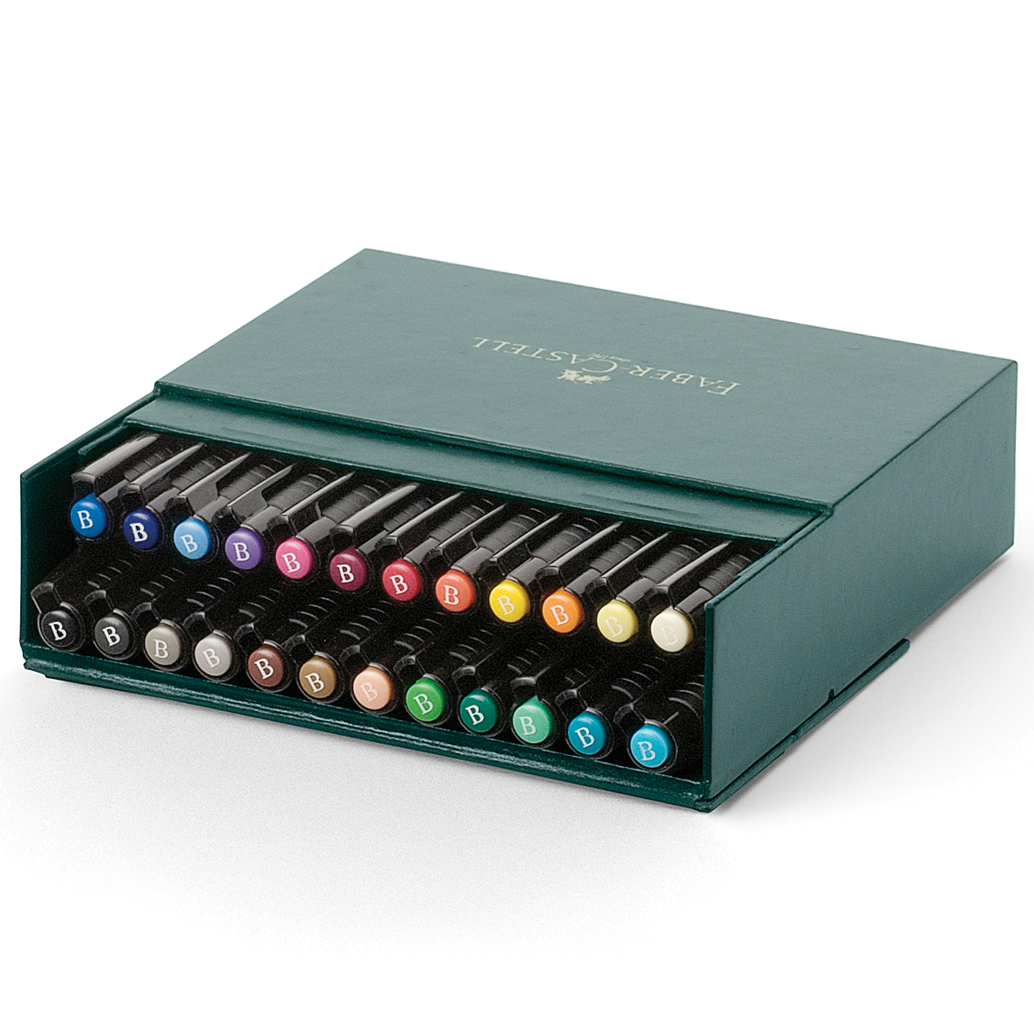 Ручка капиллярная Faber Castell 24 шт. - фото 3