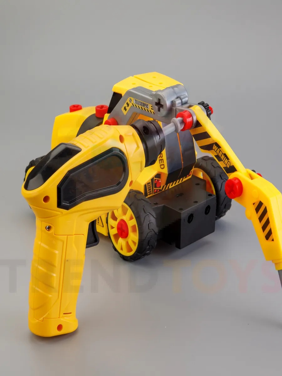 Конструктор TrendToys Строительные машинки 68 дет. - фото 13