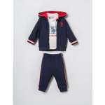 Толстовка с брюками и лонгсливом U.S. Polo Assn