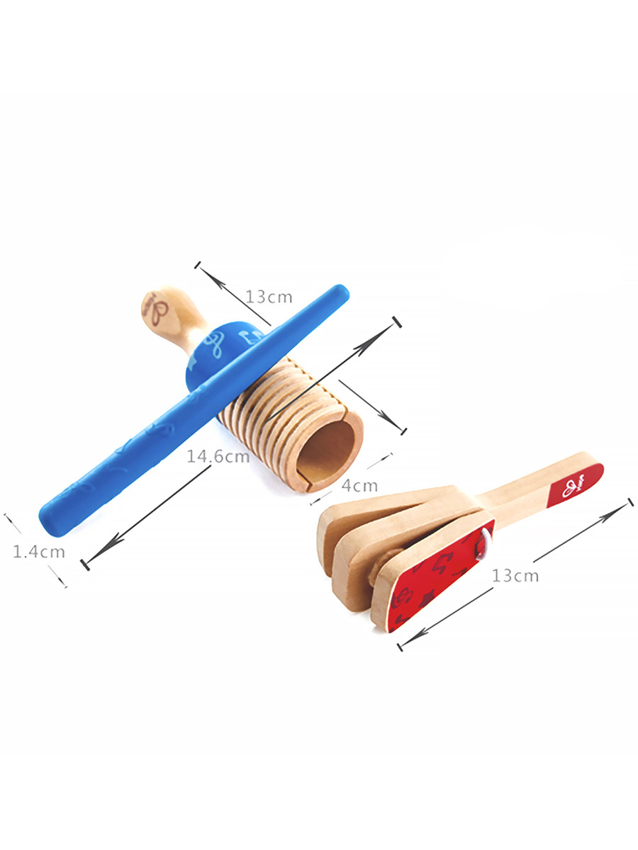 Игрушка музыкальная Hape Трещотка Дуо аксессуар - фото 3