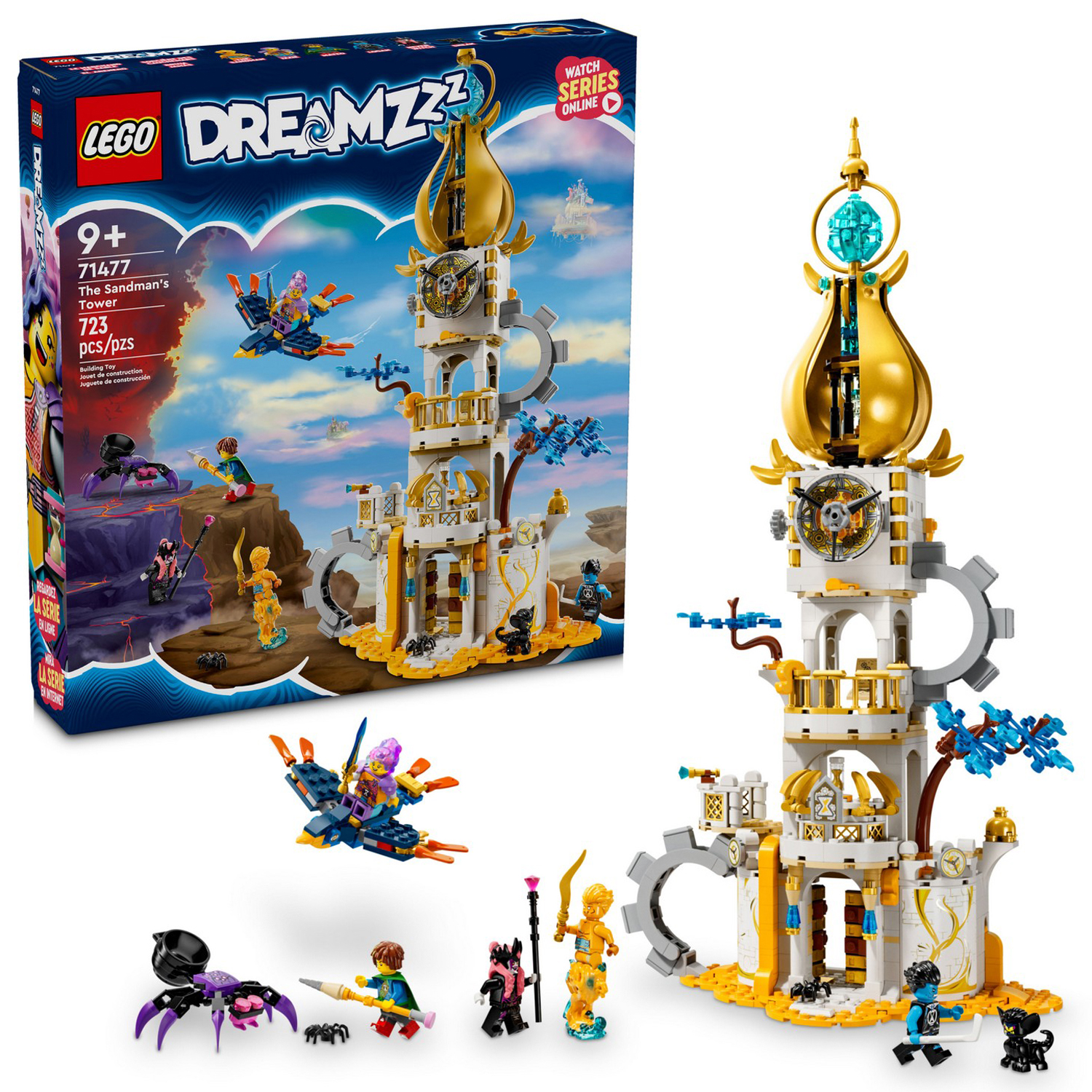 Конструктор LEGO DREAMZzz Башня песочного человека блочный - фото 1