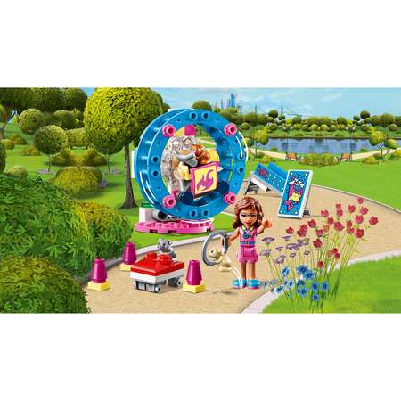 Конструктор LEGO Friends Игровая площадка хомяка Оливии блочный