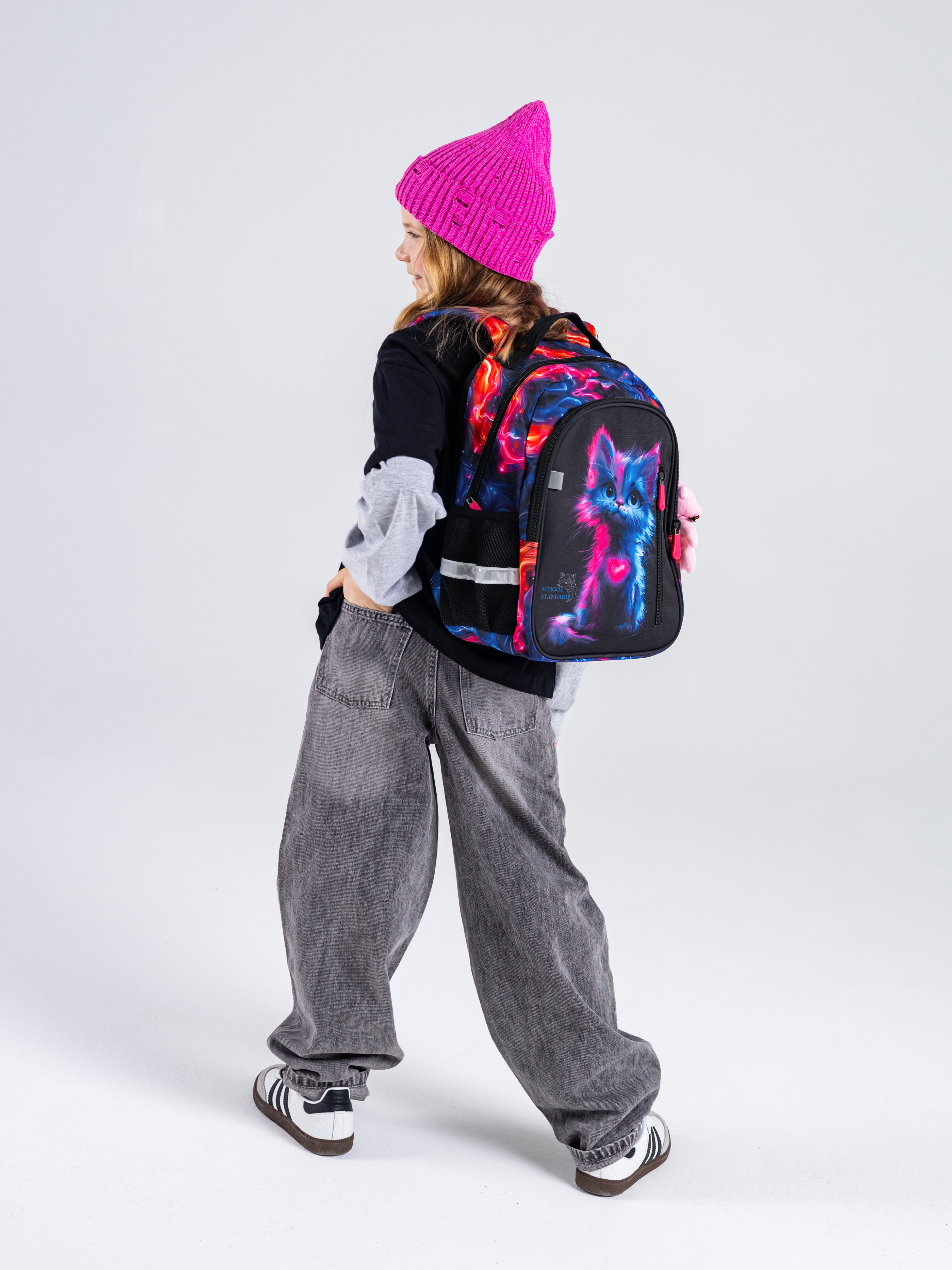 Рюкзак School Standard первокласснику набор 4 в 1 - фото 5