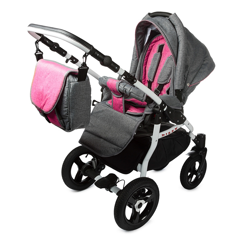 Коляска 2в1 Babyton Dizzy Pink - фото 7