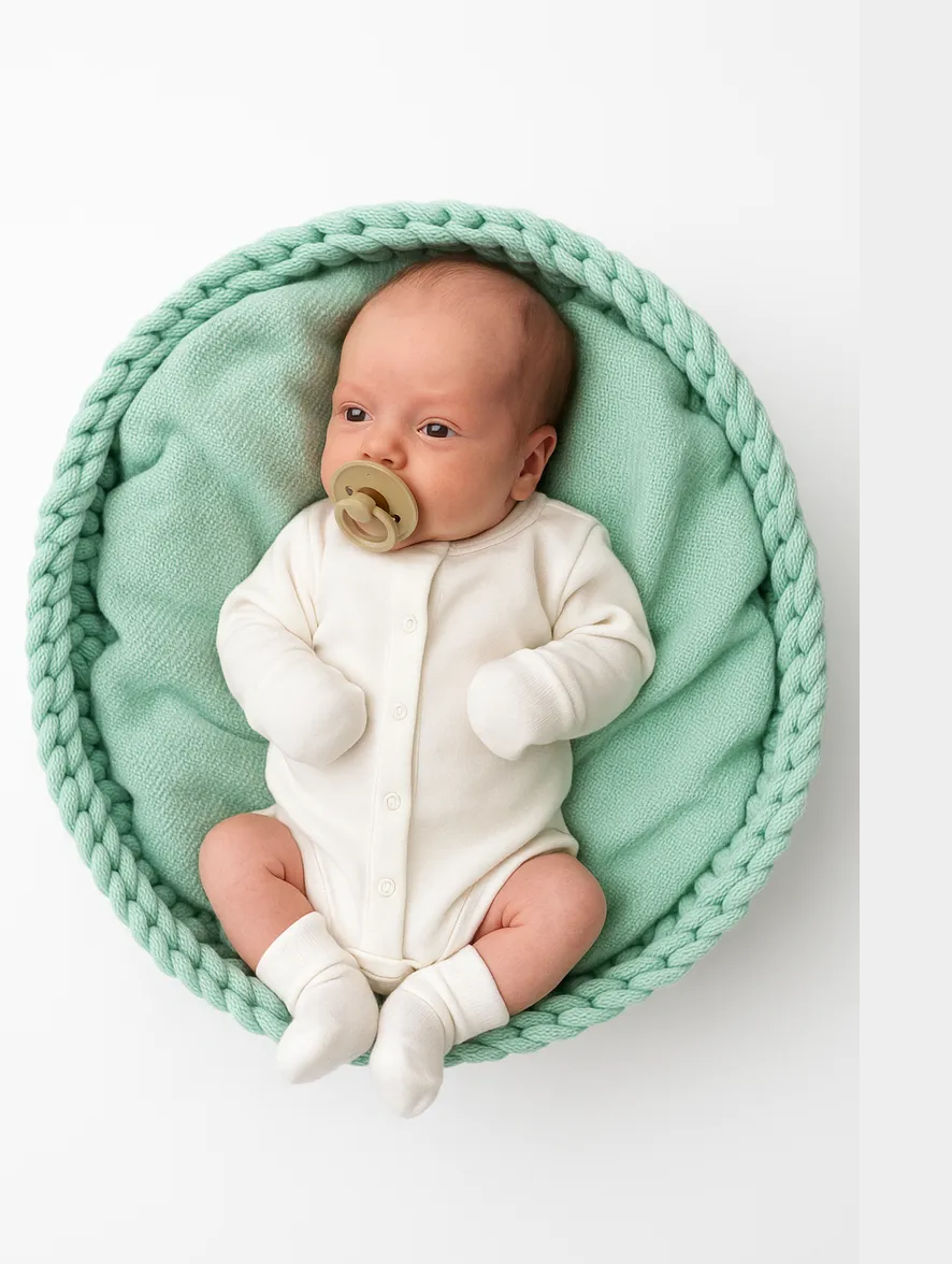 Изображение товара Боди для недоношенных новорожденных малышей с наружными швами