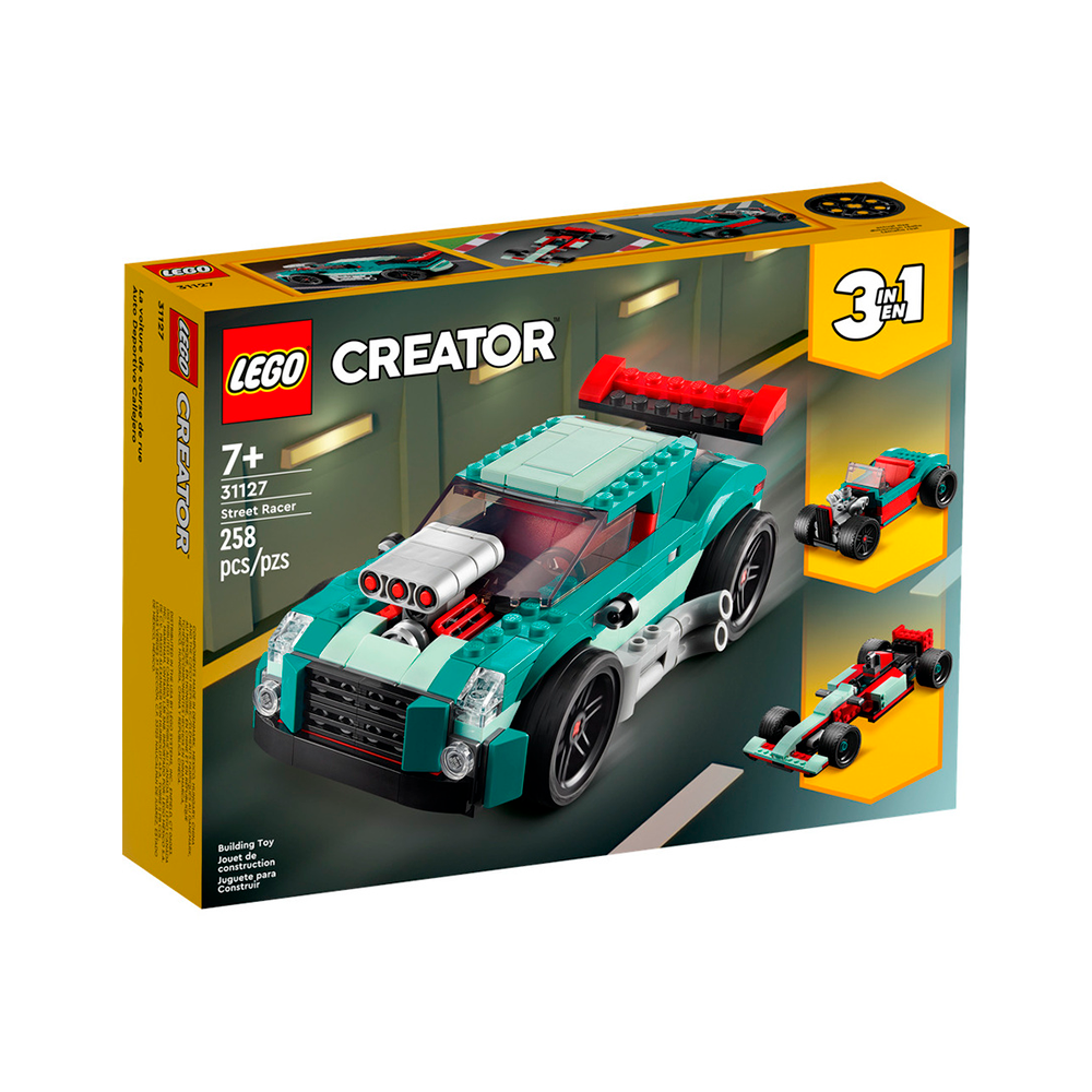 Конструктор LEGO Creator Уличные гонки 258 дет. - фото 3