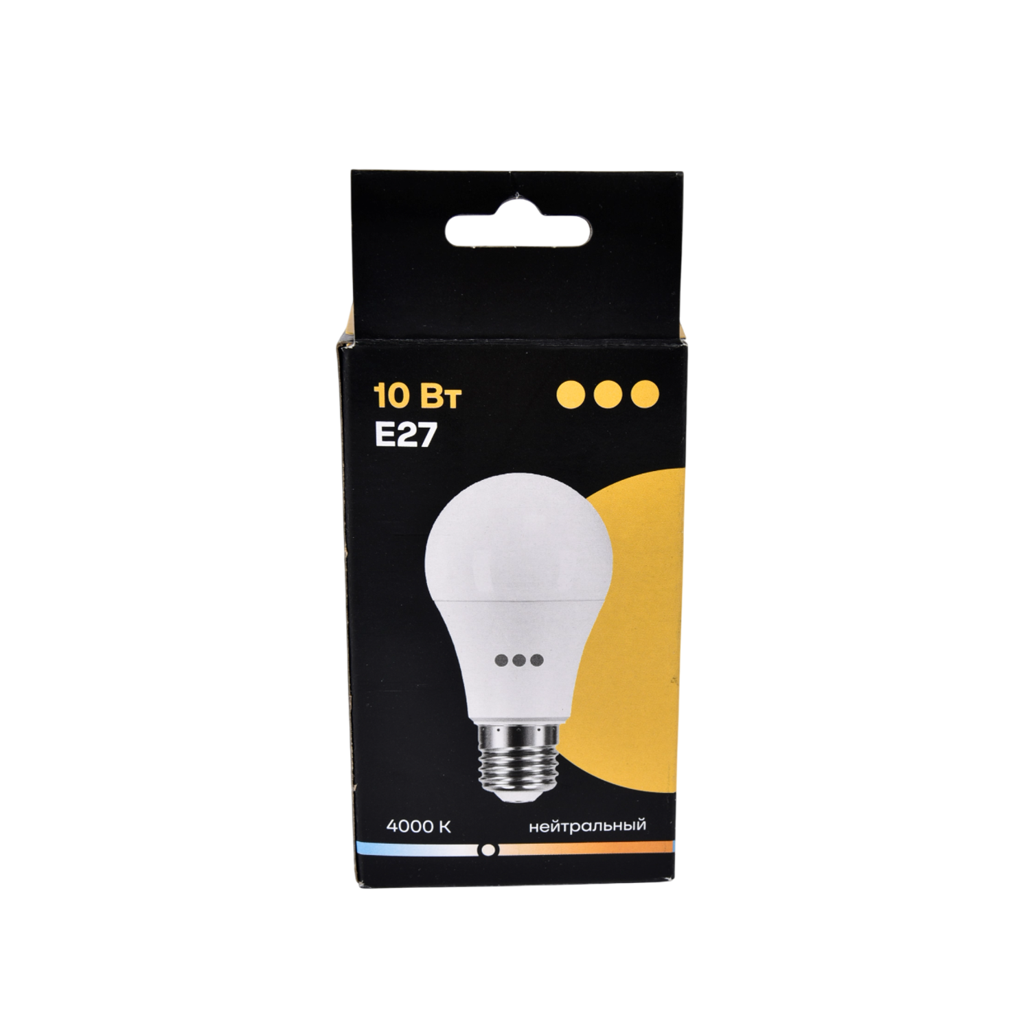 Лампочка Груша ё LED-A60-10W-E27-4K - фото 2