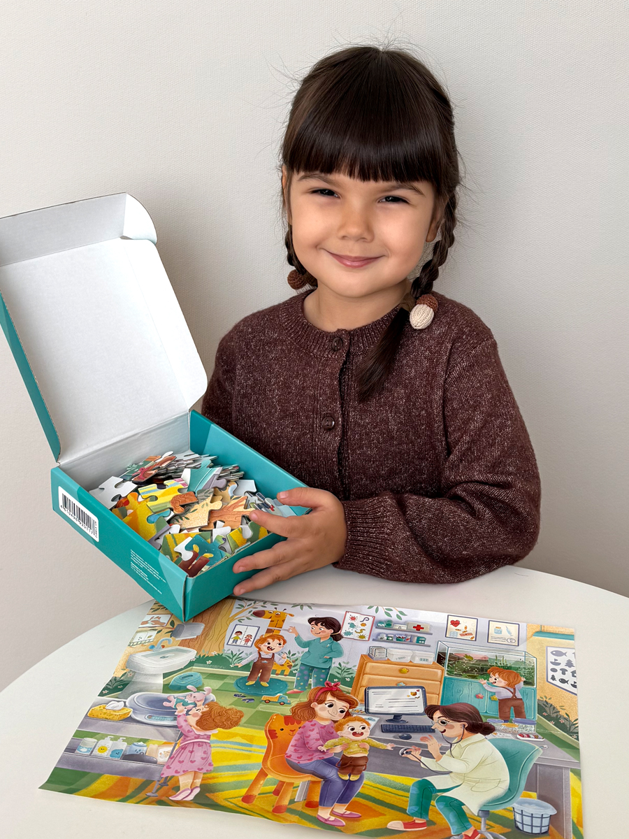 Пазл Харди Гарди Пазлы для детей профессии классический - фото 3