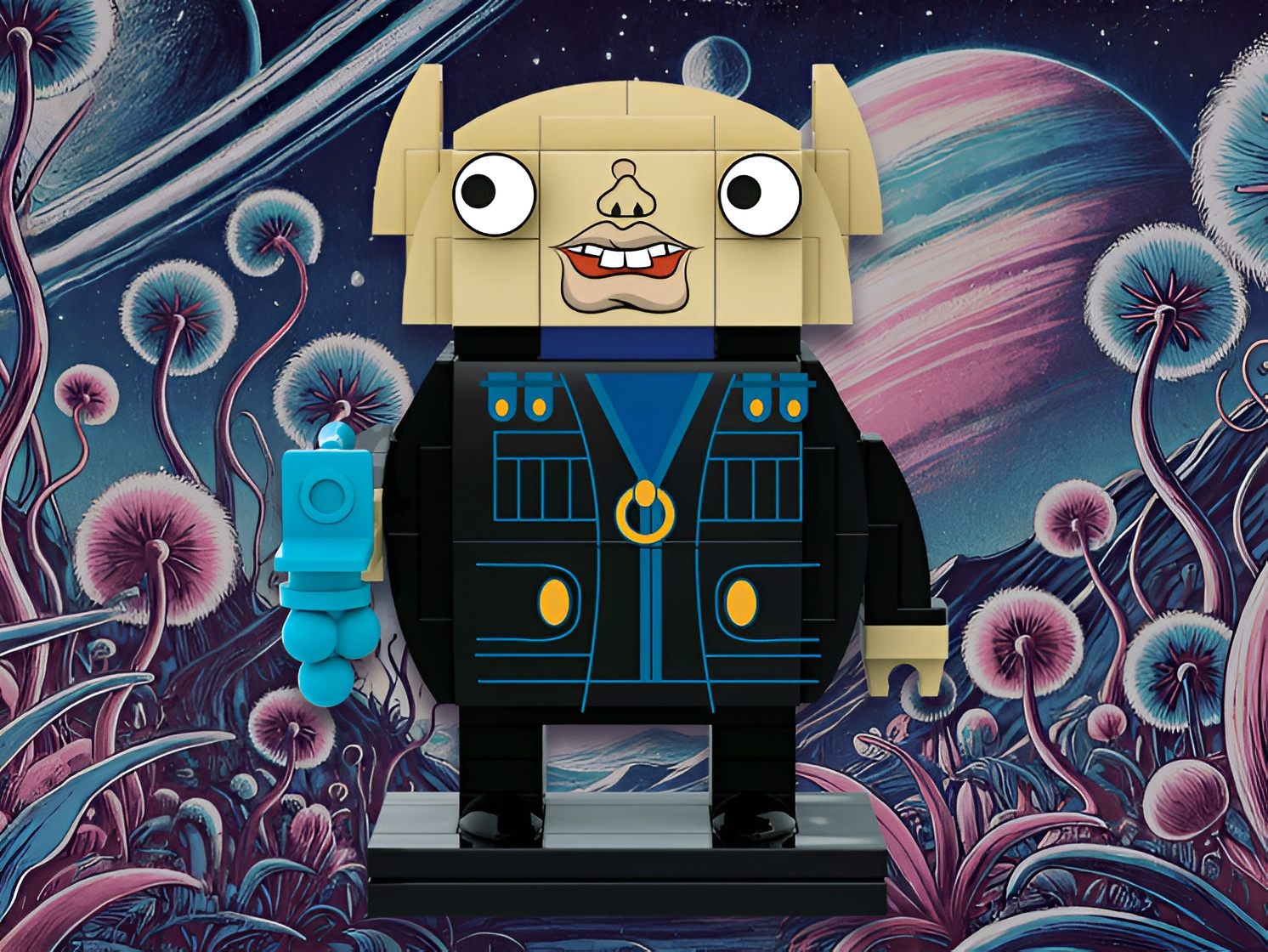 Конструктор brick labs Весельчк У из Тайны 3 планеты 114 дет. - фото 2