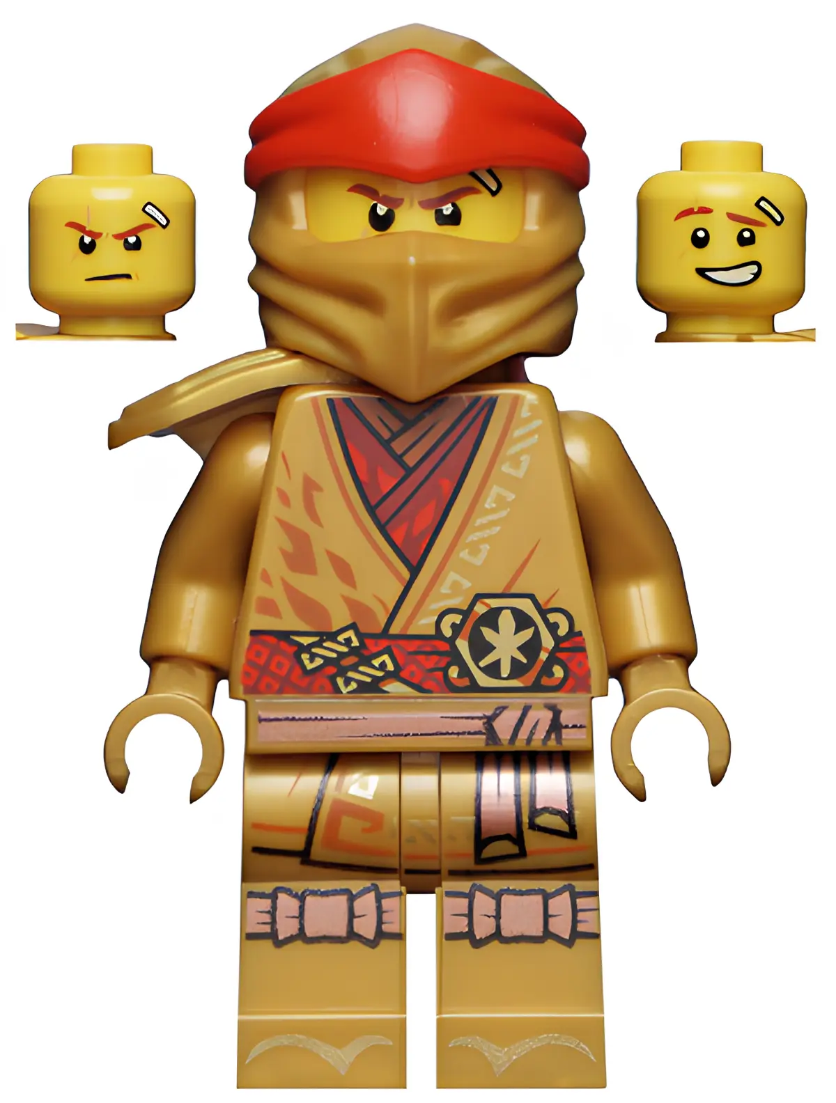 Изображение товара Коллекционная минифигурка LEGO Ninjago Kai в стиле Legacy с золотым нарядом Изображение товара Коллекционная минифигурка LEGO Ninjago Kai в стиле Legacy с золотым нарядом