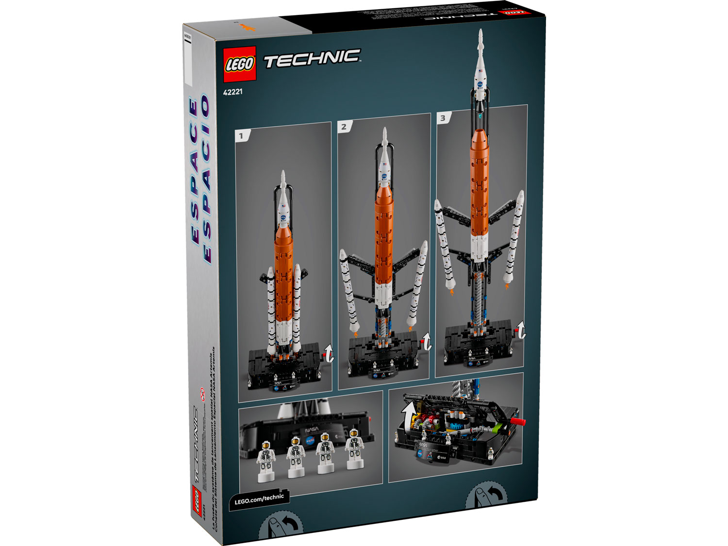 Конструктор LEGO Technic Космическая пусковая система 632 дет. - фото 7