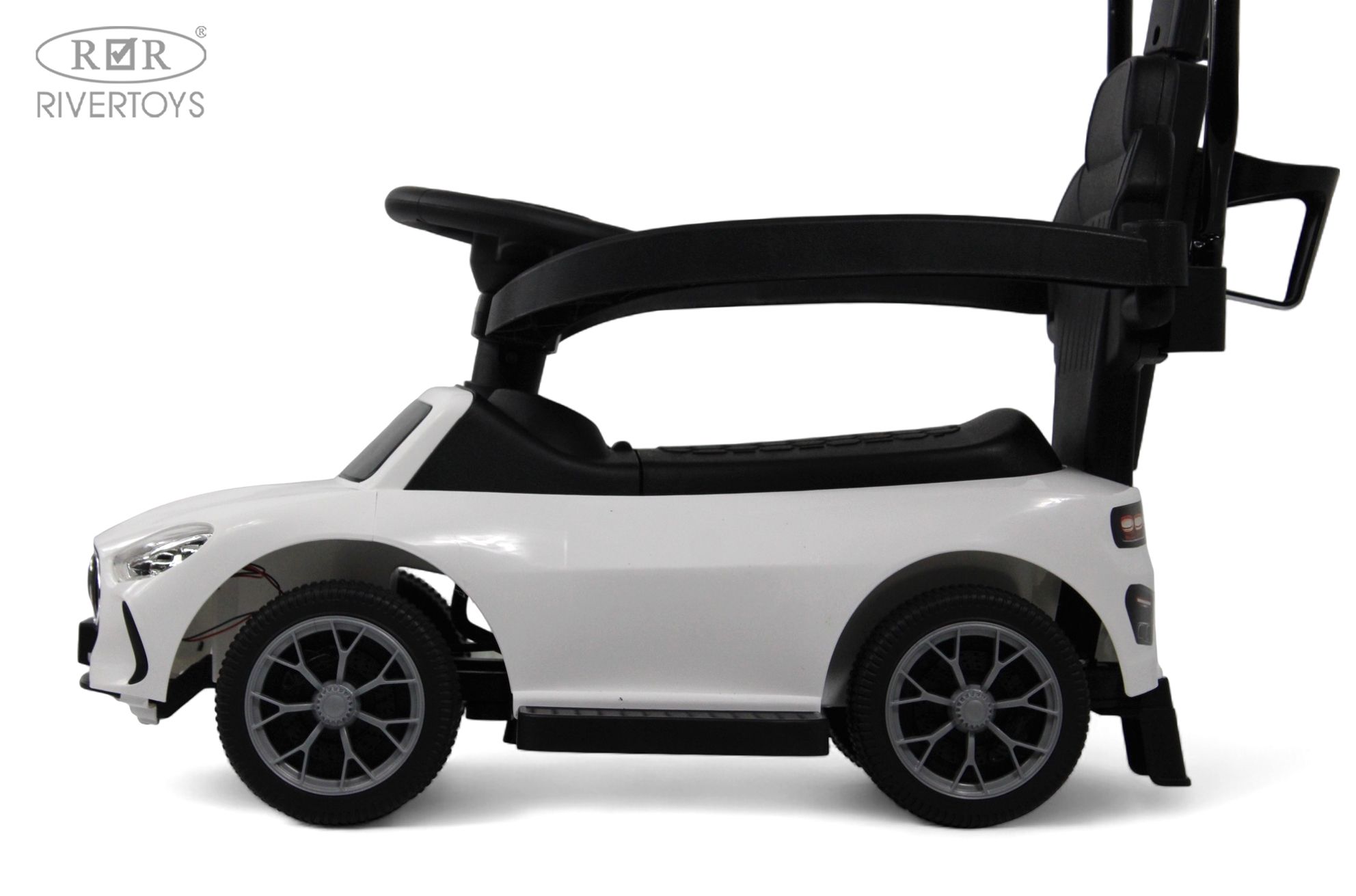 Каталка RIVERTOYS Z005ZZ-M-WHITE белый - фото 11