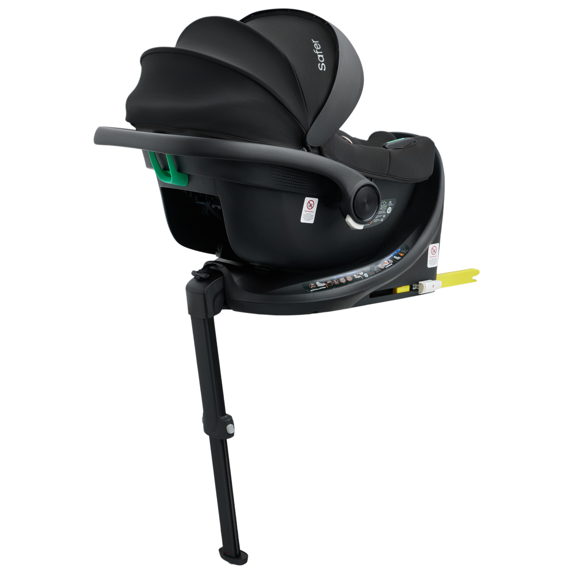 База Isofix для автолюльки и автокресла Happy Baby i-BASE поворотная i-size - фото 13