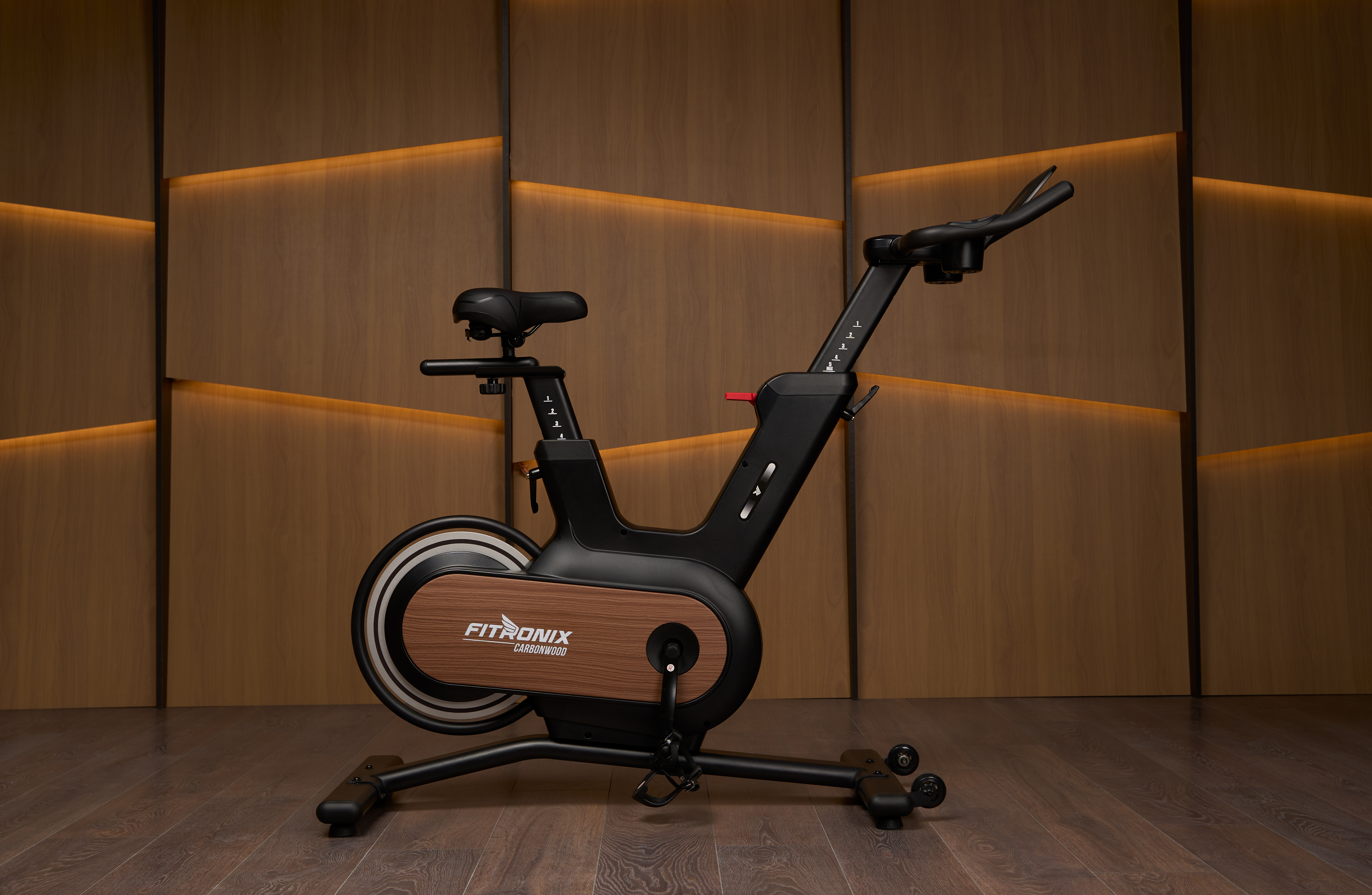 Велотренажер Спин-байк Fitronix Carbon Wood - фото 2