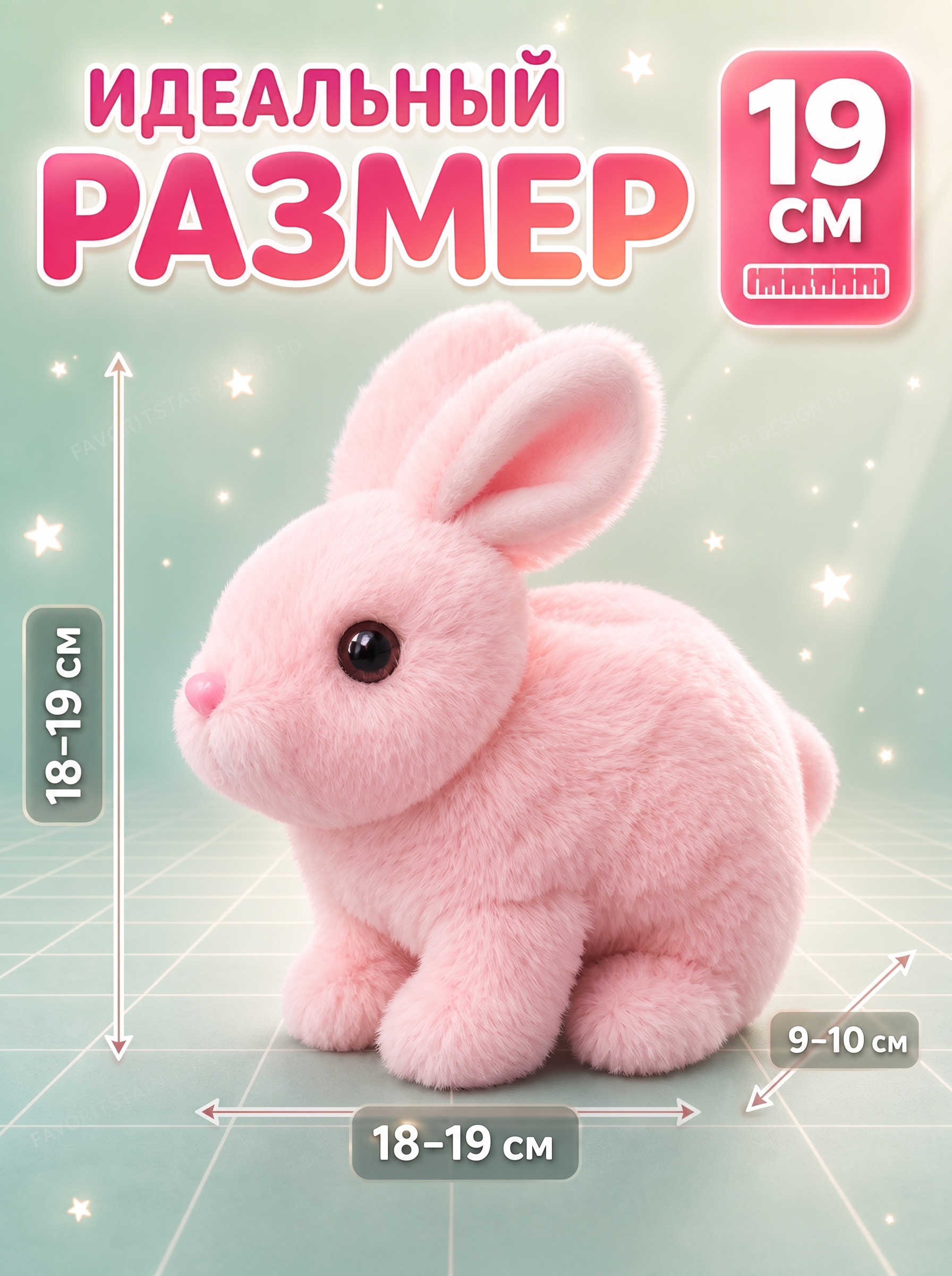 Мягкая игрушка FAVORITSTAR DESIGN - фото 4