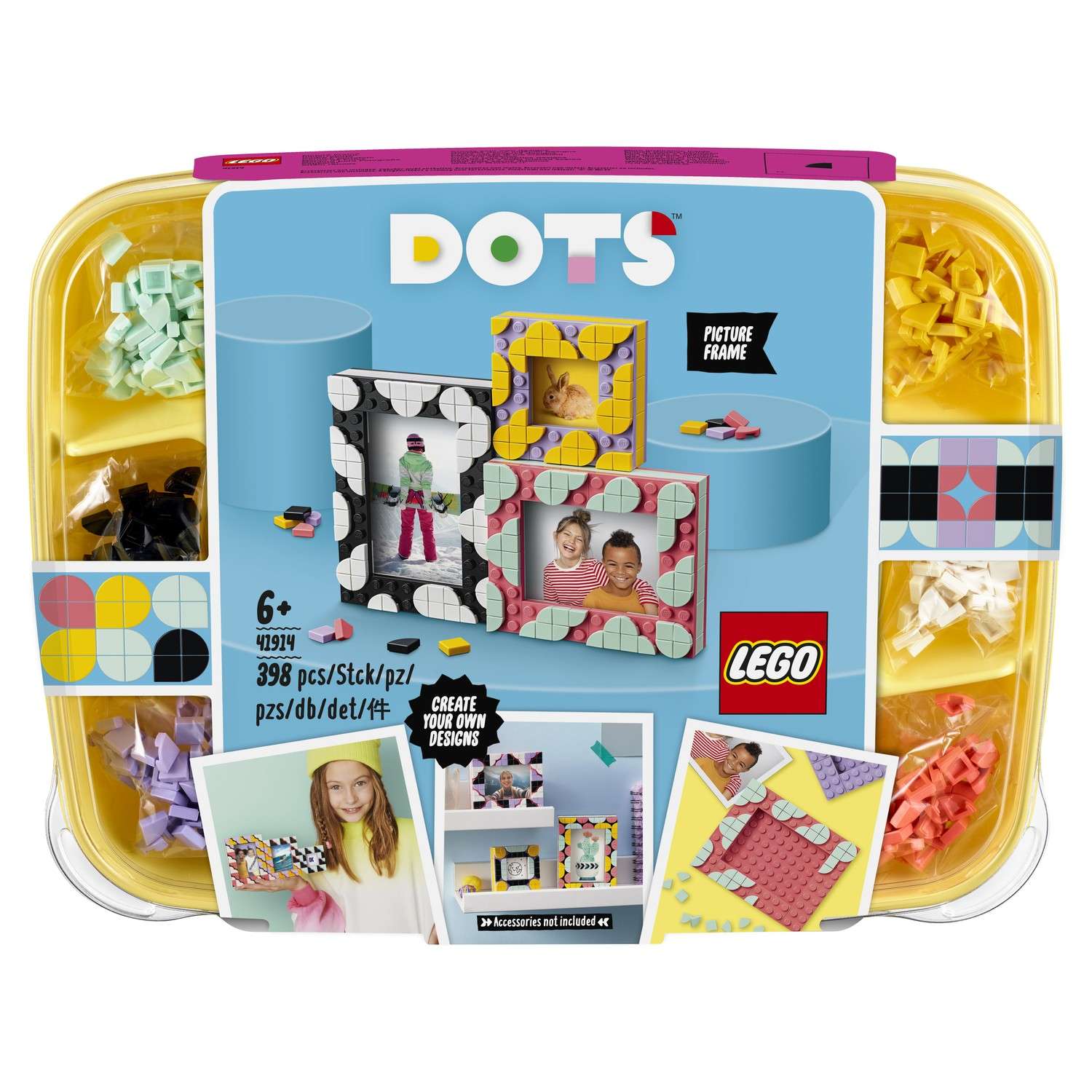 Конструктор LEGO DOTS Фоторамки блочный - фото 2