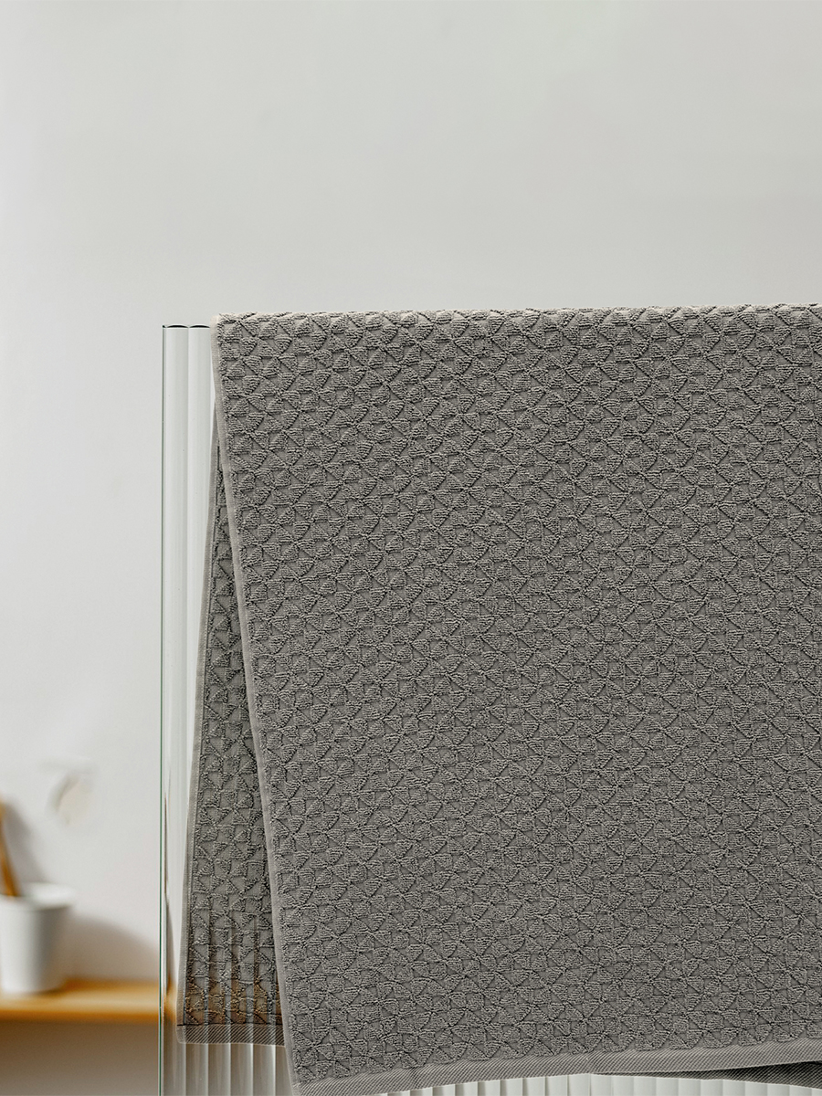 Полотенце BRAVO Дрим светло-серый 70 x 130 см - фото 5