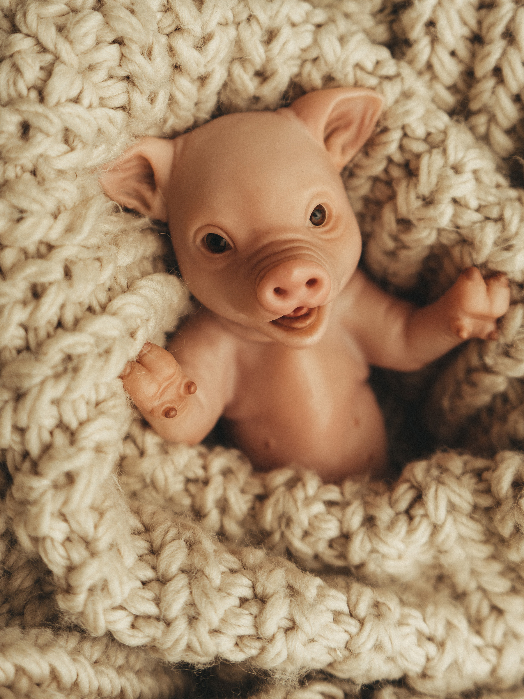 Кукла мини Magic Manufactory Magic Pets Свинья высота 16 см 4631171558326 - фото 2