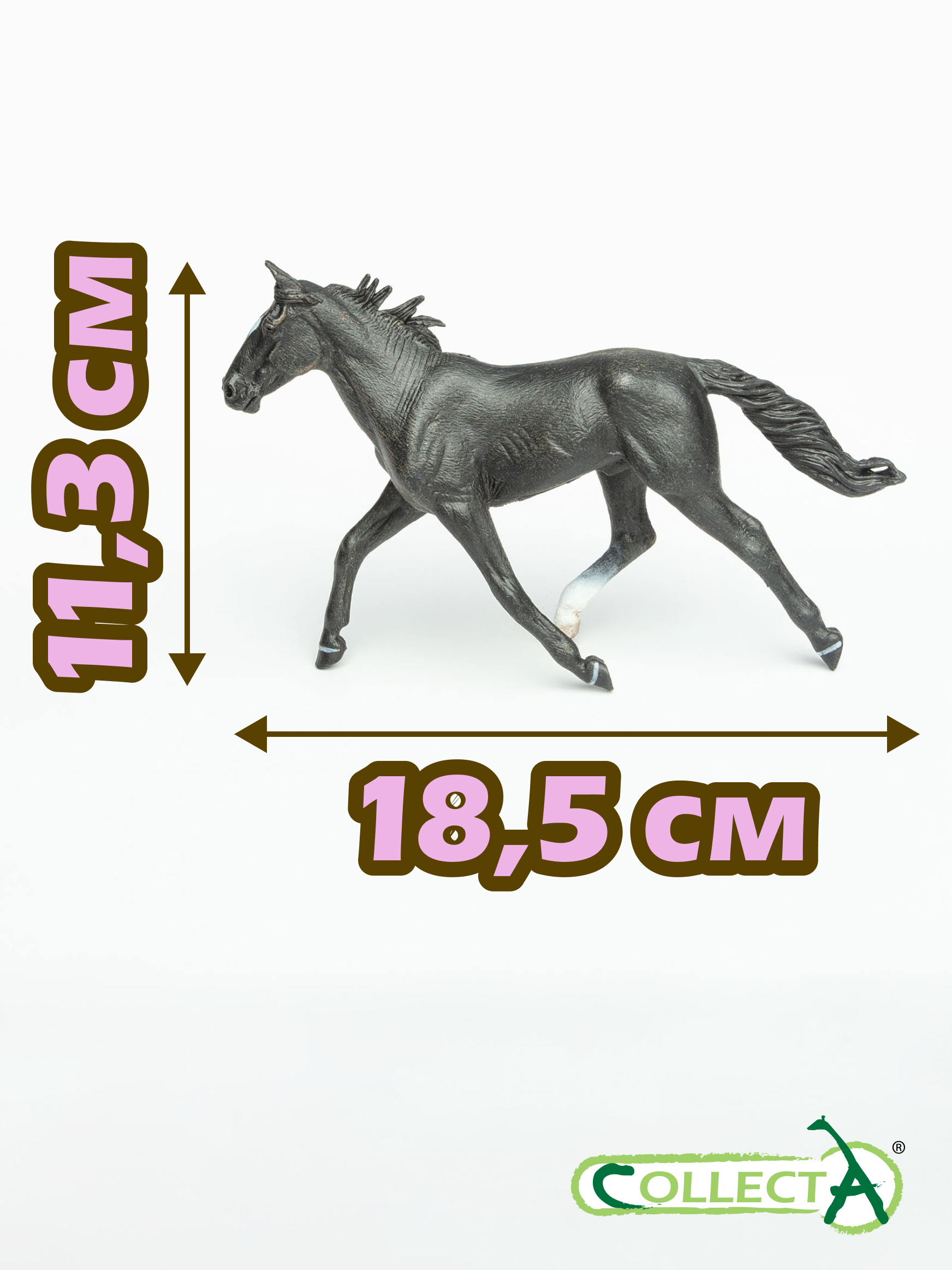 Фигурка Collecta Стандартбредный жеребец - фото 3
