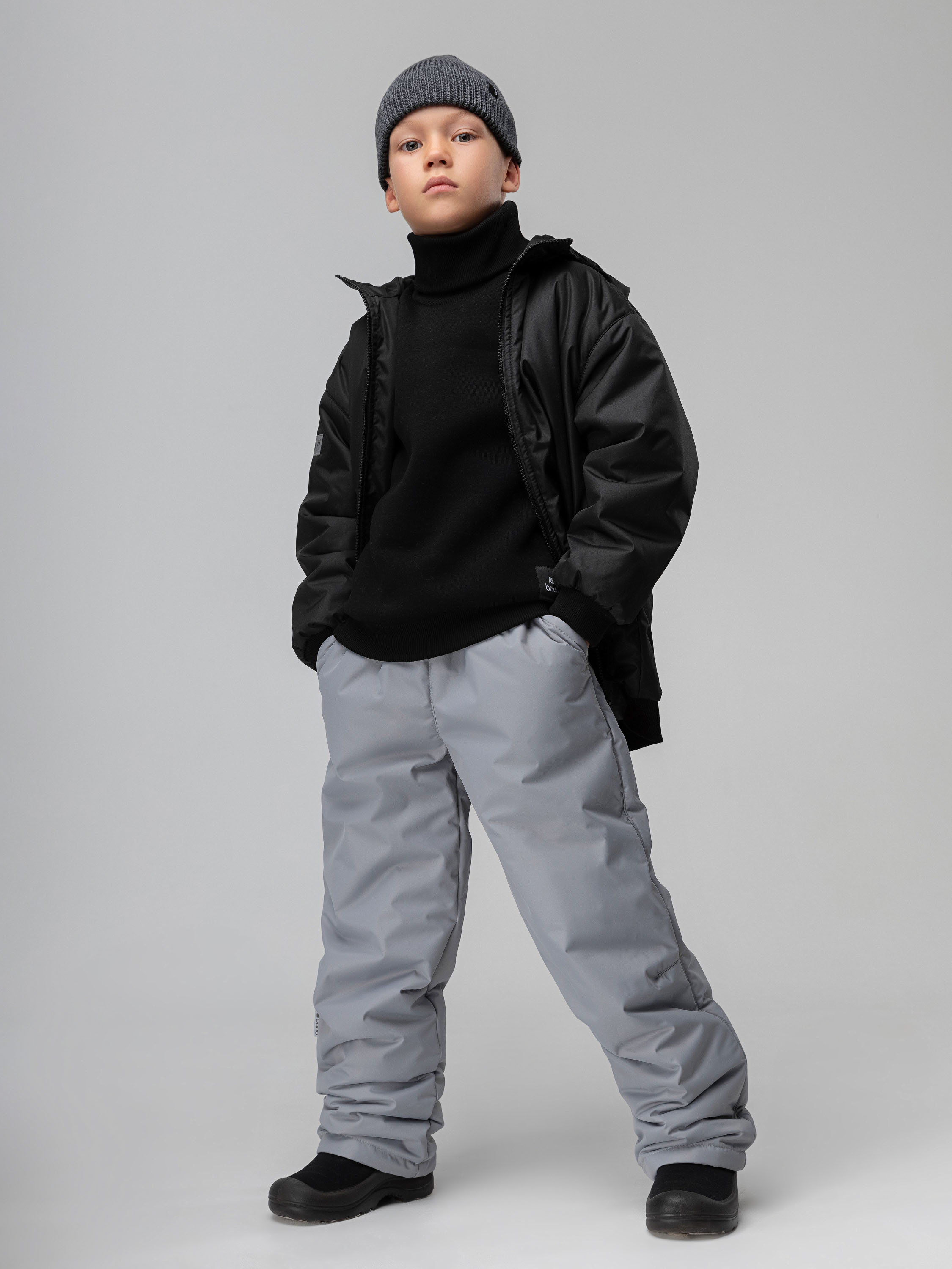 Брюки Bodo 33-49МU_серый - фото 1