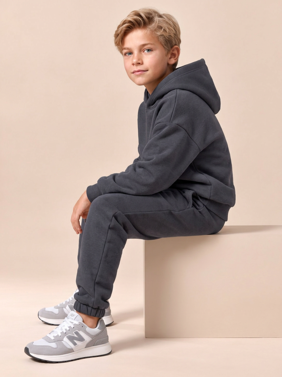 Костюм BONITO KIDS Костюм BK1512KP графитовый - фото 4