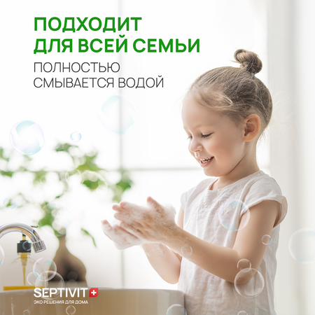 Мыло жидкое SEPTIVIT Малиновый Пай 5450 г 5000 мл