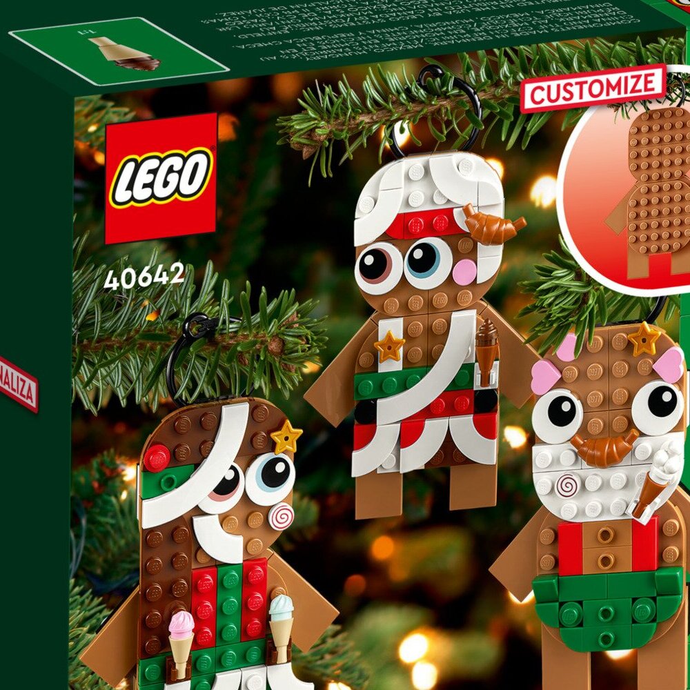 Конструктор LEGO Seasonal Пряничные украшения 40642 120 дет. - фото 3