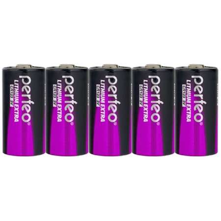 Батарейки Perfeo Lithium Extra литиевые CR123 5SH Extra