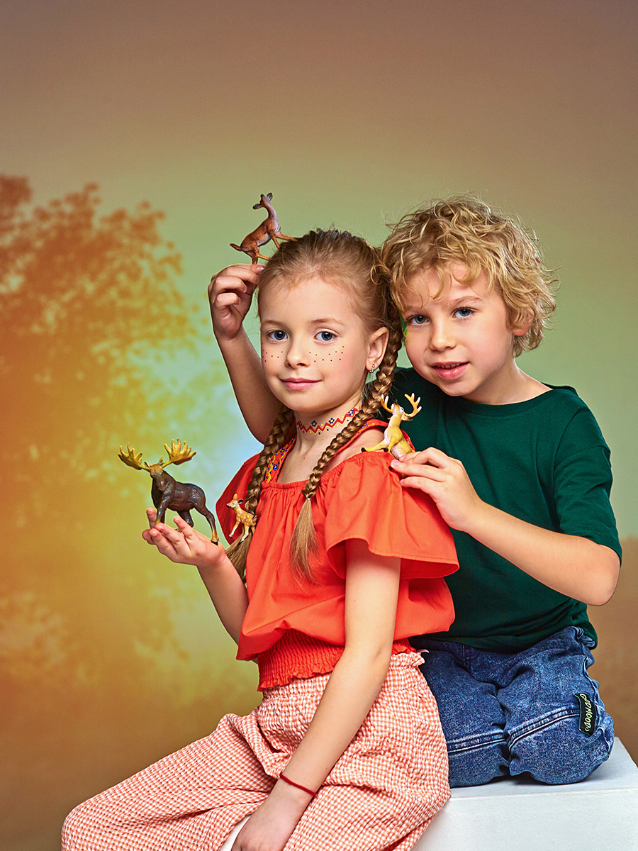 Игровой набор Masai Mara Семья оленей - фото 7